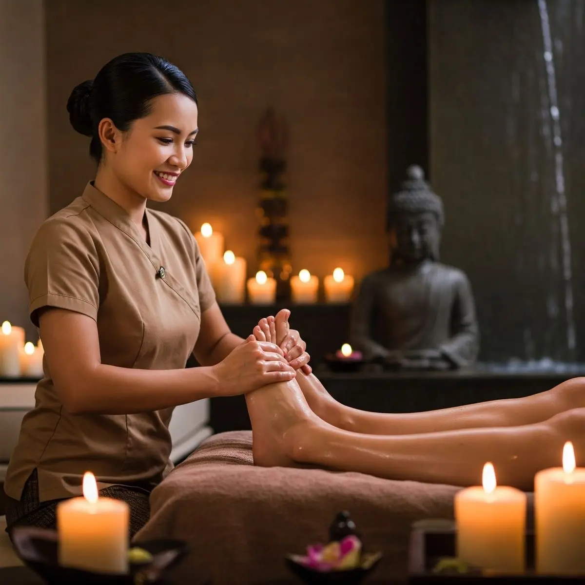 Thai massage: Leg & Feet Massage